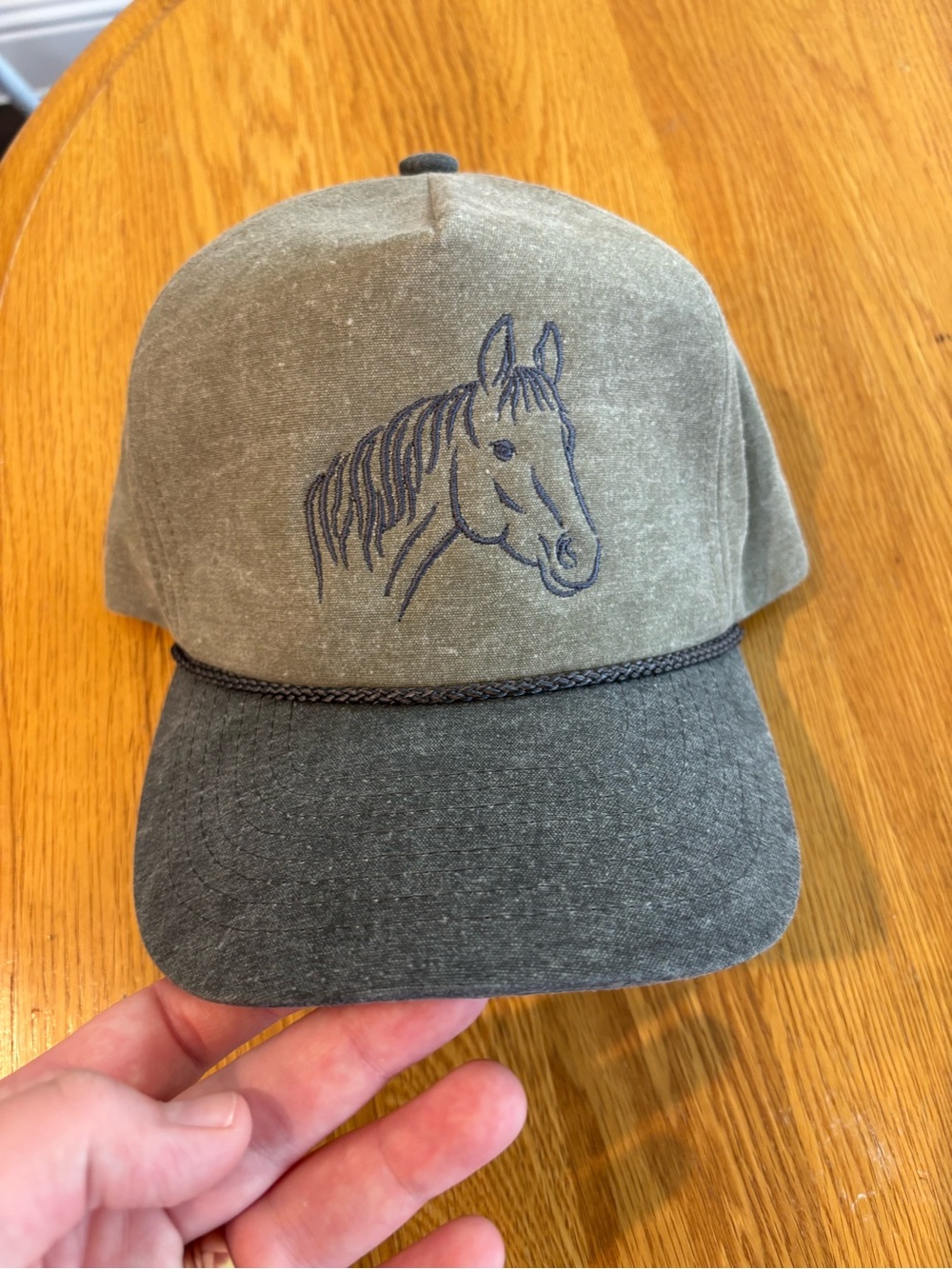 Western embroidered horse hat!